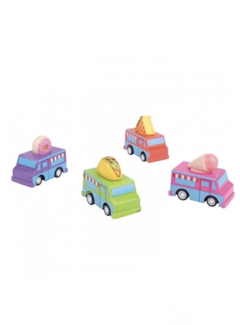 Música Infantil Pull Back Food Truck 1:36 De Aleación Por In | Cuotas