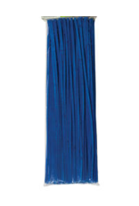 PIPE CLEANERS: 4MM x 12" - BLUE 100 PACK