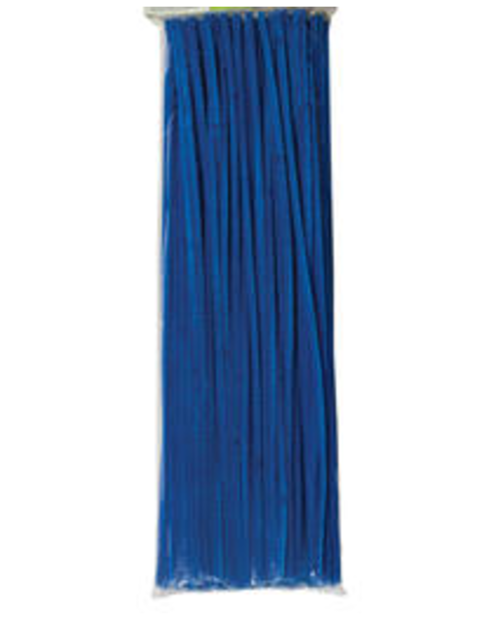 PIPE CLEANERS: 4MM x 12" - BLUE 100 PACK