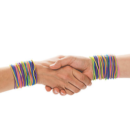 JELLY BRACELETS , NEON ASSORTED COLORS  - 144 PACK