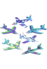 FIGHTER JET AIRPLANE GLIDERS 12 PACK