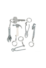 METAL TOOL KEYCHAINS 12/PCKG