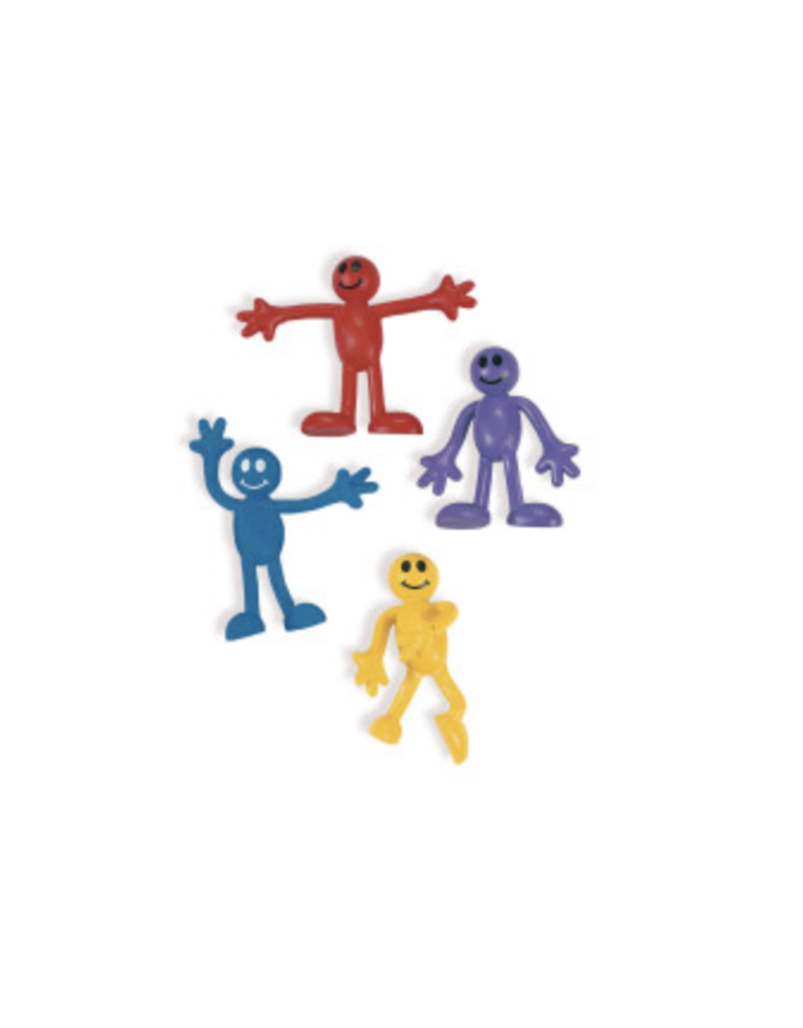 BENDABLES 2''  SMILE FACE 48 PACK