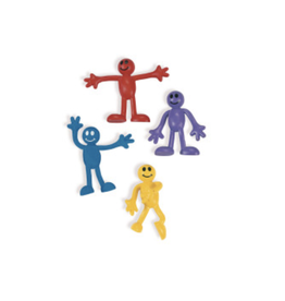 BENDABLES 2''  SMILE FACE 48 PACK