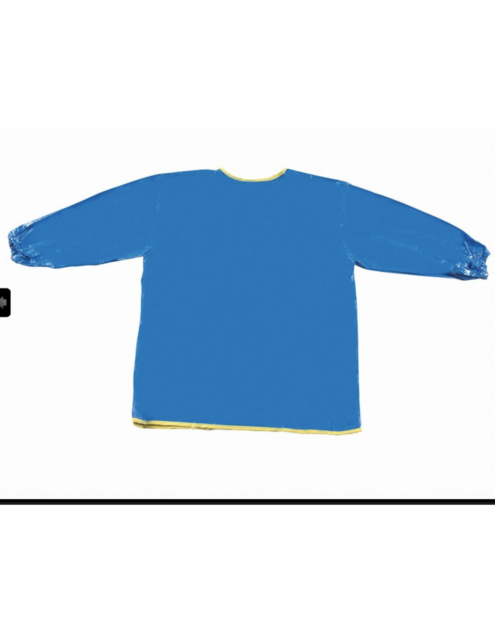 BLUE LONG SLEEVE SMOCK   AGES 3+  22x18