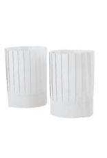 BAKER'S  ( CHEF ) HATS - 12 PACK
