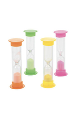 3 MINUTE TIMER WITH COLORED SAND 12pcs