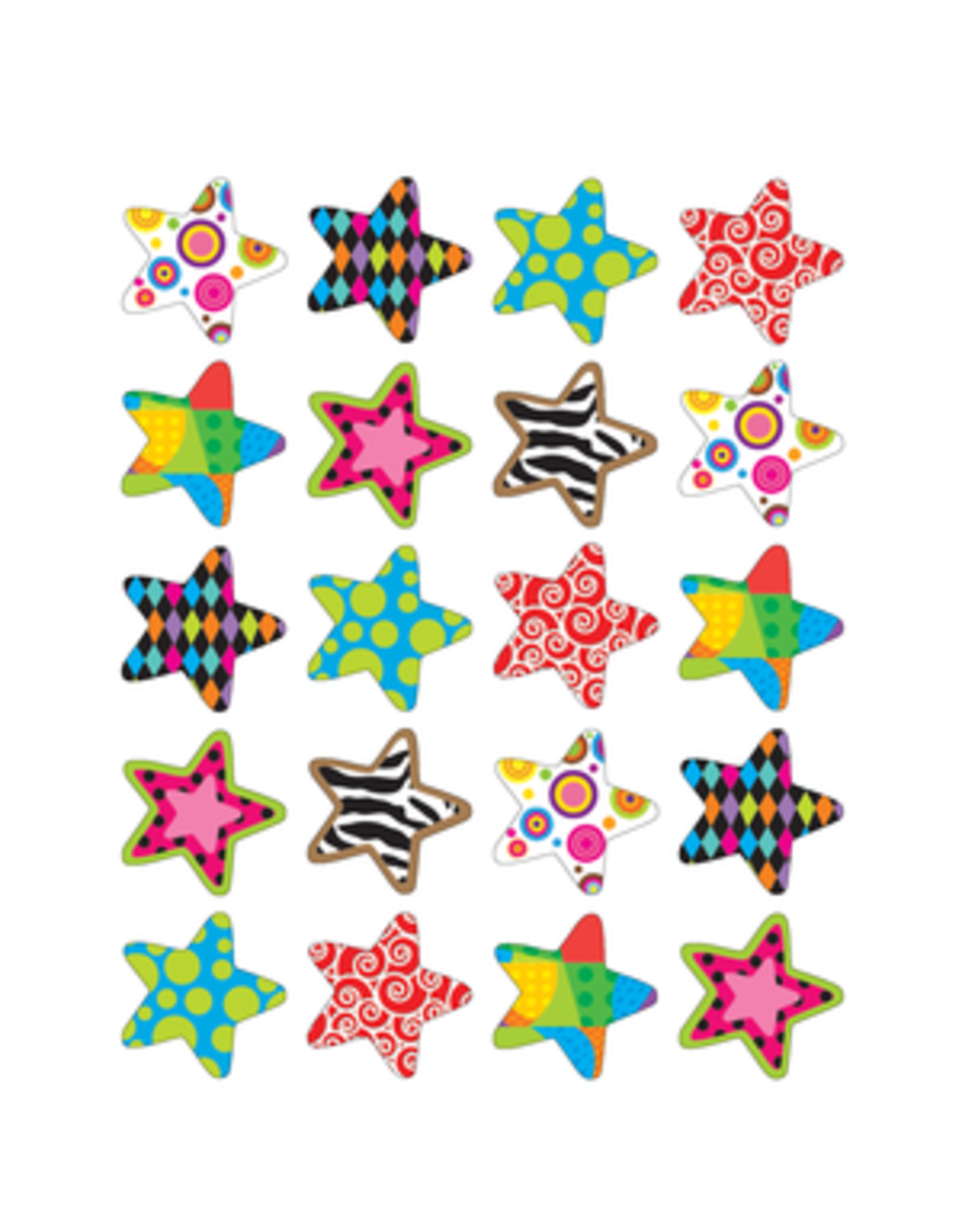 Teacher Created Resources STICKER: FANCY STARS 120 STICKERS
