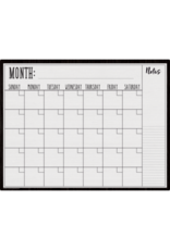WIPE OFF CALENDER: MODERN FARMHOUSE 17"X22"