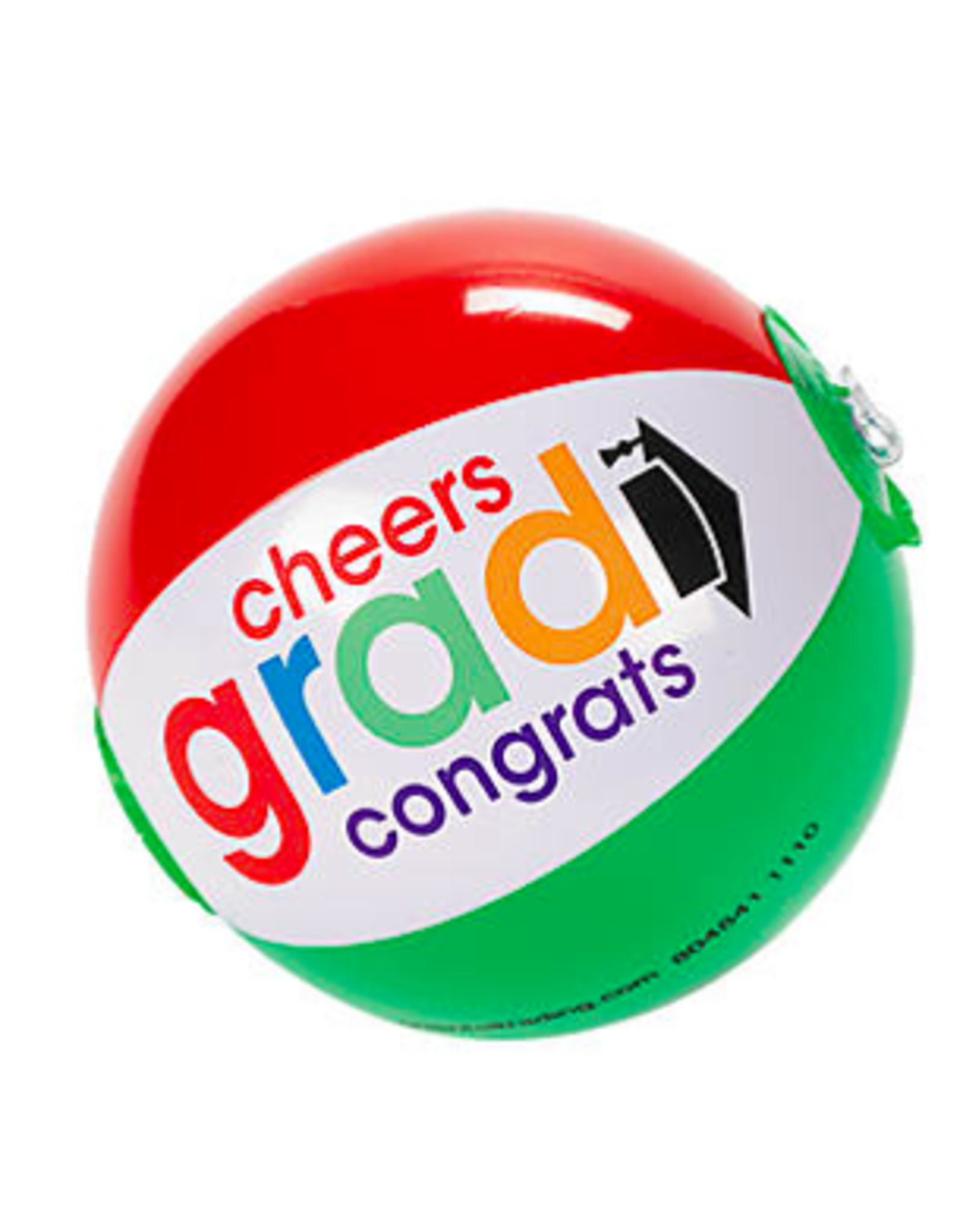 GRAD CHEERS 5" BEACH BALL