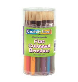 PAINT BRUSHES  - FLAT COLOSSAL 30 PACK