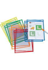 DRY ERASE COLORING POCKET 10pcs/pckg