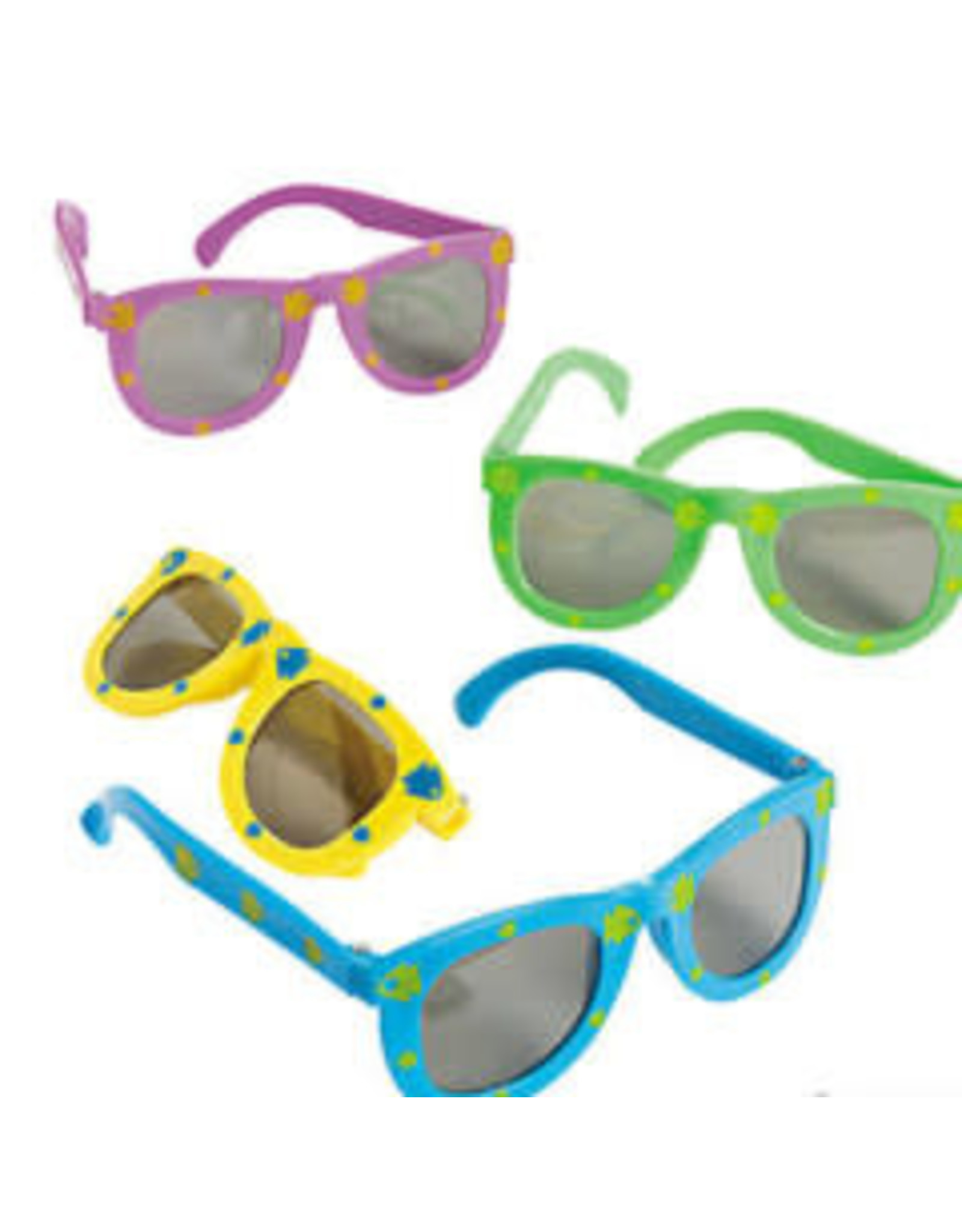SUNGLASSES: FISH PRINT 12/PCKG