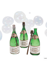 CHAMPAGNE BOTTLE BUBBLES - 12 PACK