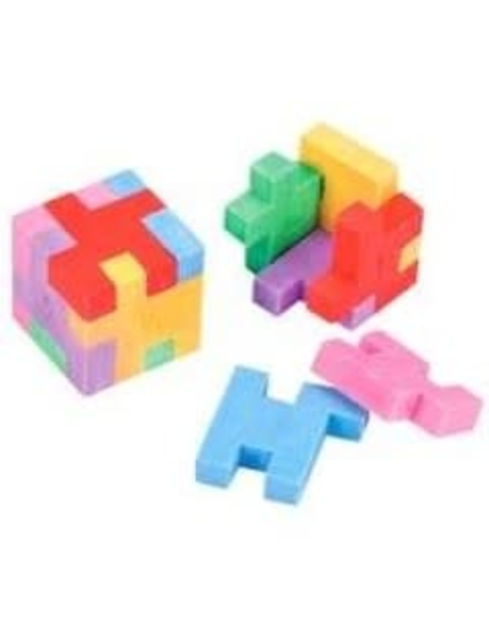ERASER : 1.1'' CUBE PUZZLE PCKG/12