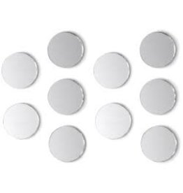 MIRROR ROUND 1" 10 PACK