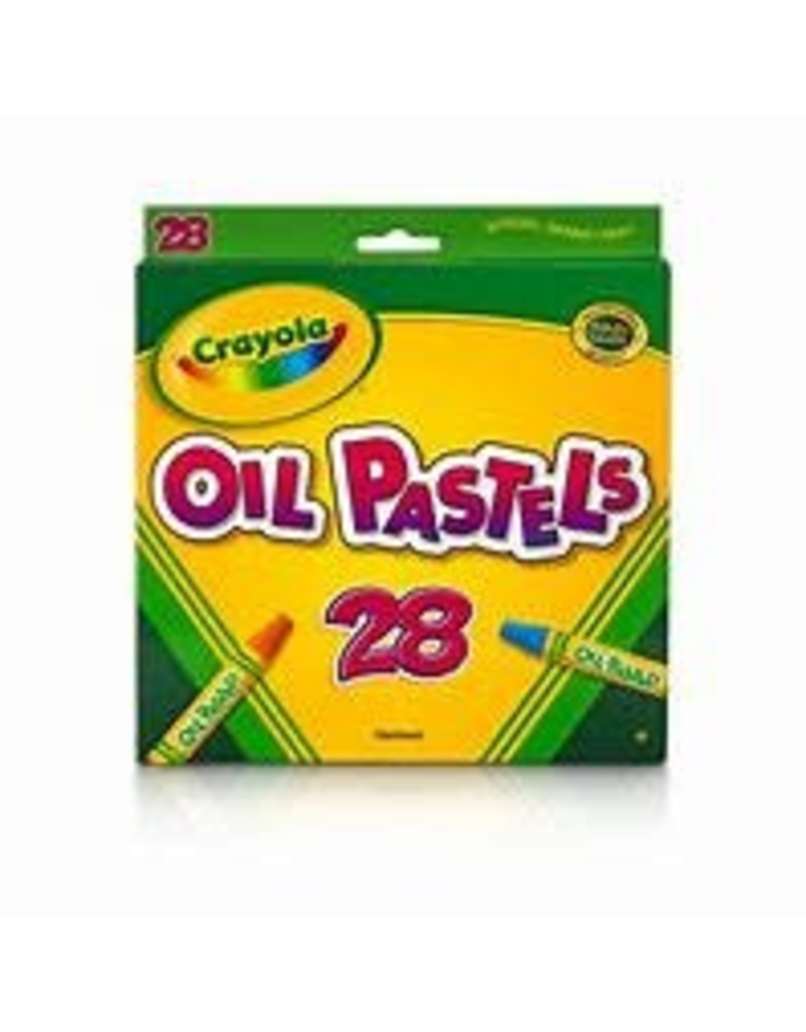 CRAYOLA JUMBO OIL PASTELS  - 28PC