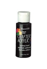 ACRYLIC PAINT : BLACK 2OZ