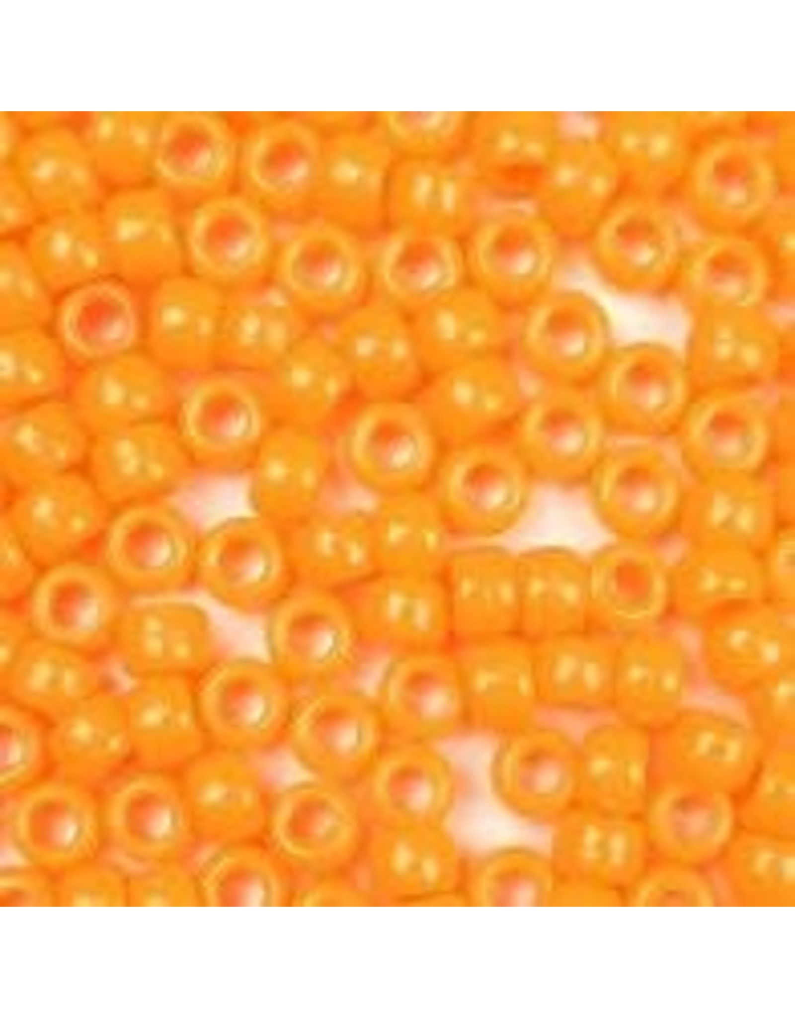 PONY BEADS: OPAQUE ORANGE 6mmX9mm 900 PACK