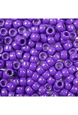 PONY BEADS OPAQUE PURPLE 6mmX9mm 900 PACK