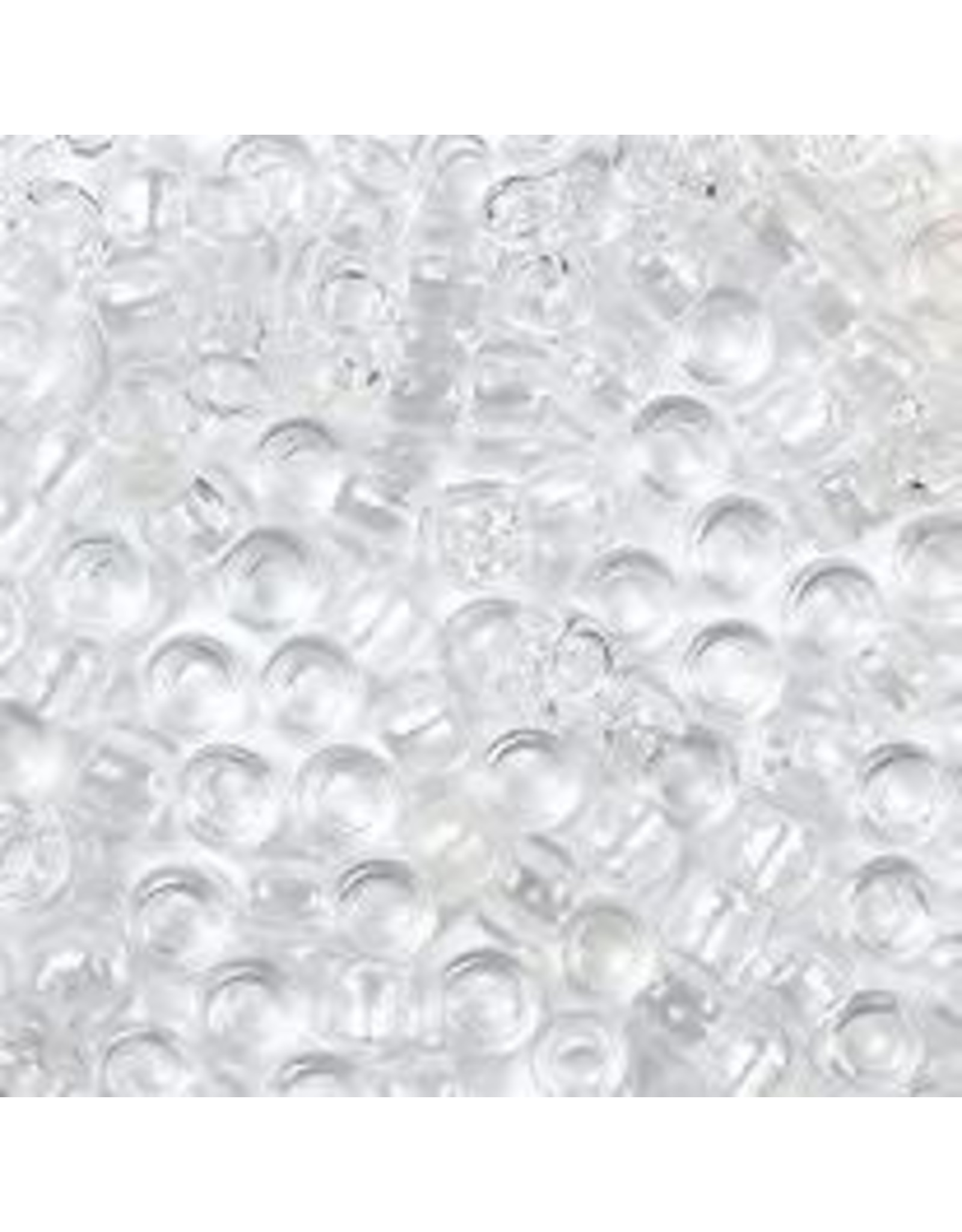 PONY BEADS: CLEAR 6mmX9mm 900 PACK