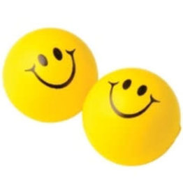 FOAM SMILE STRESS BALL - 12 PACK