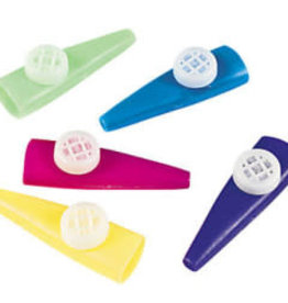 KAZOO - SMALL PLASTIC 72 PACK