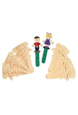 CRAFT STICKS: PEOPLE  5.5" 36 PACK