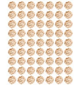 RANENU STICKER MINI MATZAH 1/2"-  63 STICKERS PER SHEET - 6 SHEETS