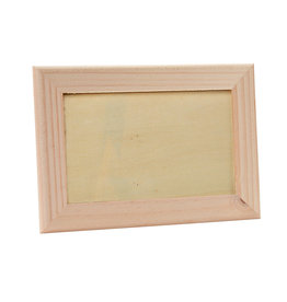WOOD PHOTO FRAME: 7"X5" 12 PACK