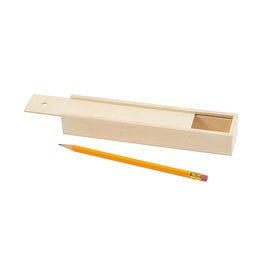 DIY WOODEN PENCIL BOX   1 3/4" x 8 1/4"