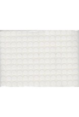 COLOR CODING DOT STICKER : WHITE 3/8" 32 sheets
