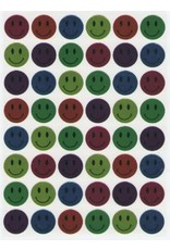 STICKERS: FOIL SMILE MEDIUM 10 SHEETS