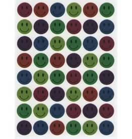 STICKERS: FOIL SMILE MEDIUM 10 SHEETS