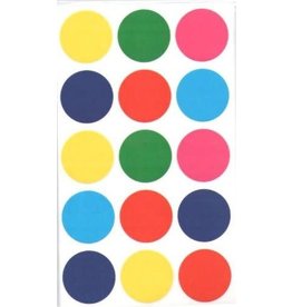 COLOR CODING STICKER: 1.25" CIRCLE