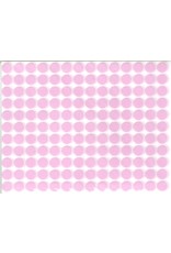 COLOR CODING STICKER : ROUND 1/4" PINK 32 SHEETS