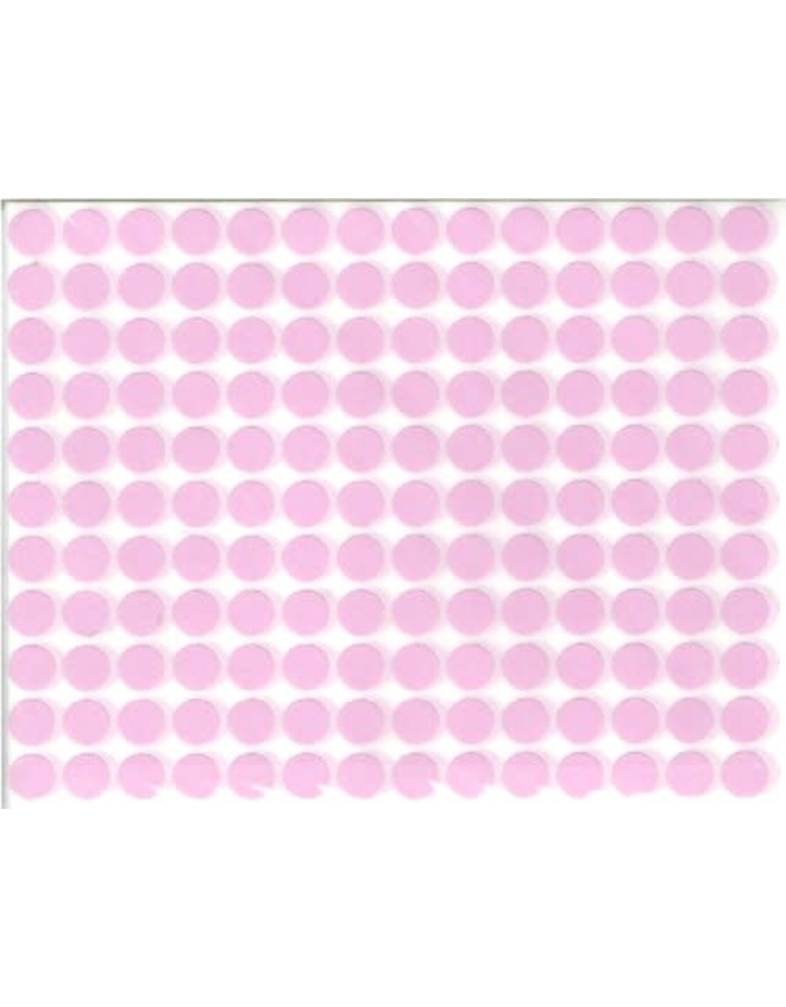COLOR CODING STICKER : ROUND 1/4" PINK 32 SHEETS