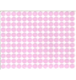 COLOR CODING STICKER : ROUND 1/4" PINK 32 SHEETS