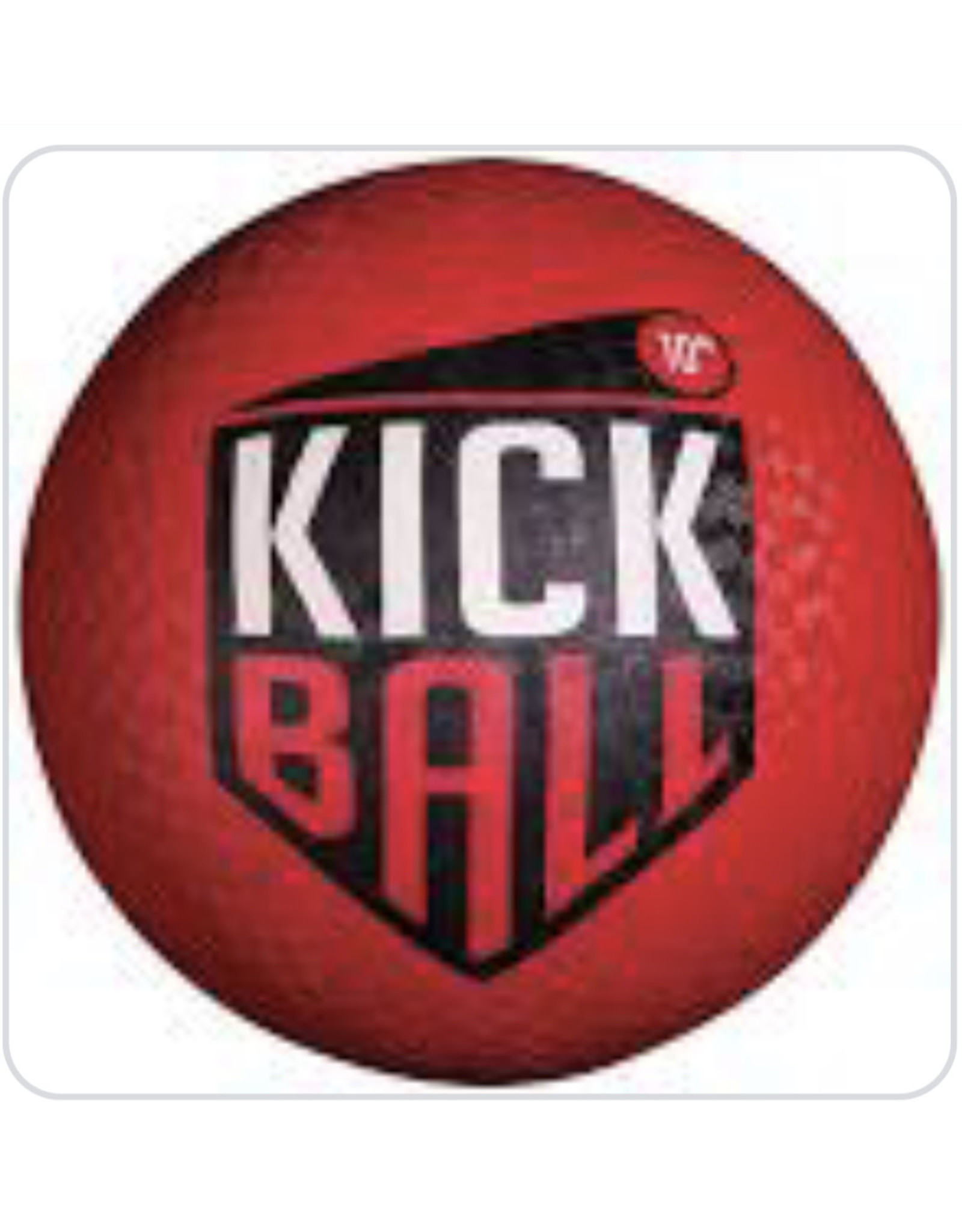 10" RED RUBBER KICK BALL