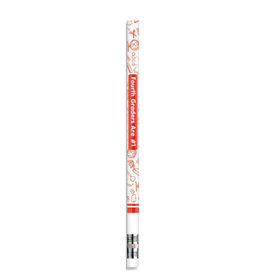 PENCIL: FOURTH GRADE #1 WHITE