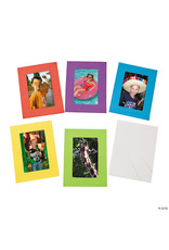 BRIGHT FOAM PICTURE FRAMES 12PC 8X6
