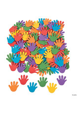 ADHESIVE FOAM SHAPE: HANDS 500 PACK