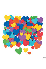 ADHESIVE FOAM SHAPE: HEARTS 532 PACK