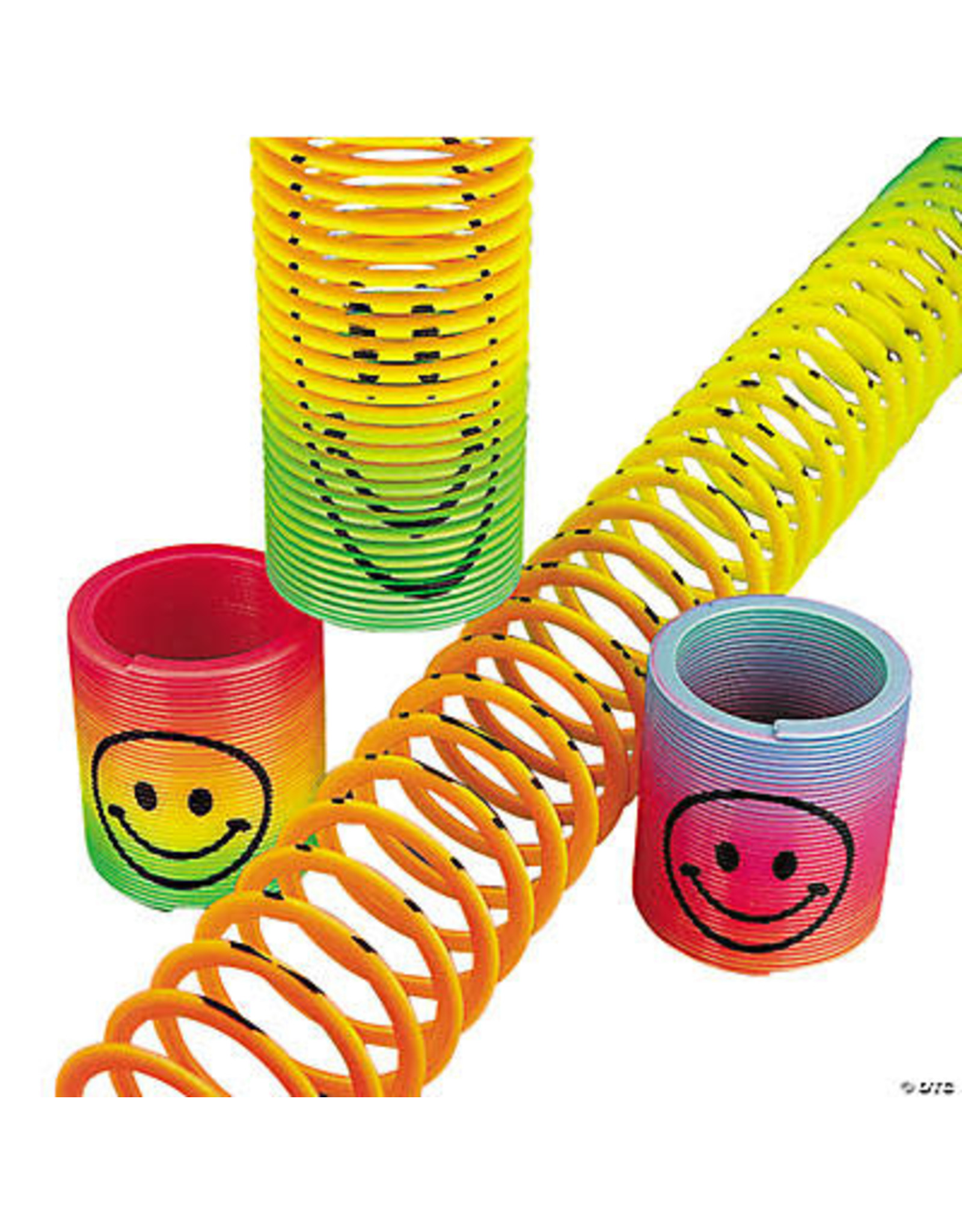 SMILE FACE MAGIC SPRING SLINKY 12 PACK