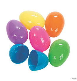 EGGS PLASTIC BRIGHT JUMBO 12 PACK