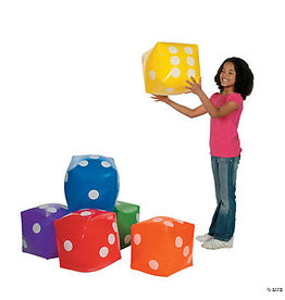 INFLATABLE VINYL DICE