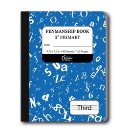 PENMANSHIP BOOK  -  GRADE 3 - 80 SHEETS