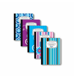 MINI COMPOSITION NOTEBOOK  FASHION COVER  4.5″ x 3.25″ - 80 SHEETS