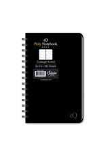POLY MEMO BOOK  8"x5" DOUBLE SIDE WIRE 100 SHEETS