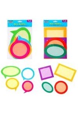 DRY ERASE SPEECH BUBBLE CUT OUTS 12 PACK